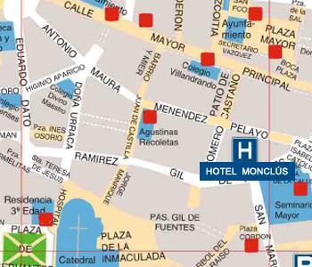 Hotel Monclus Palencia Exteriér fotografie